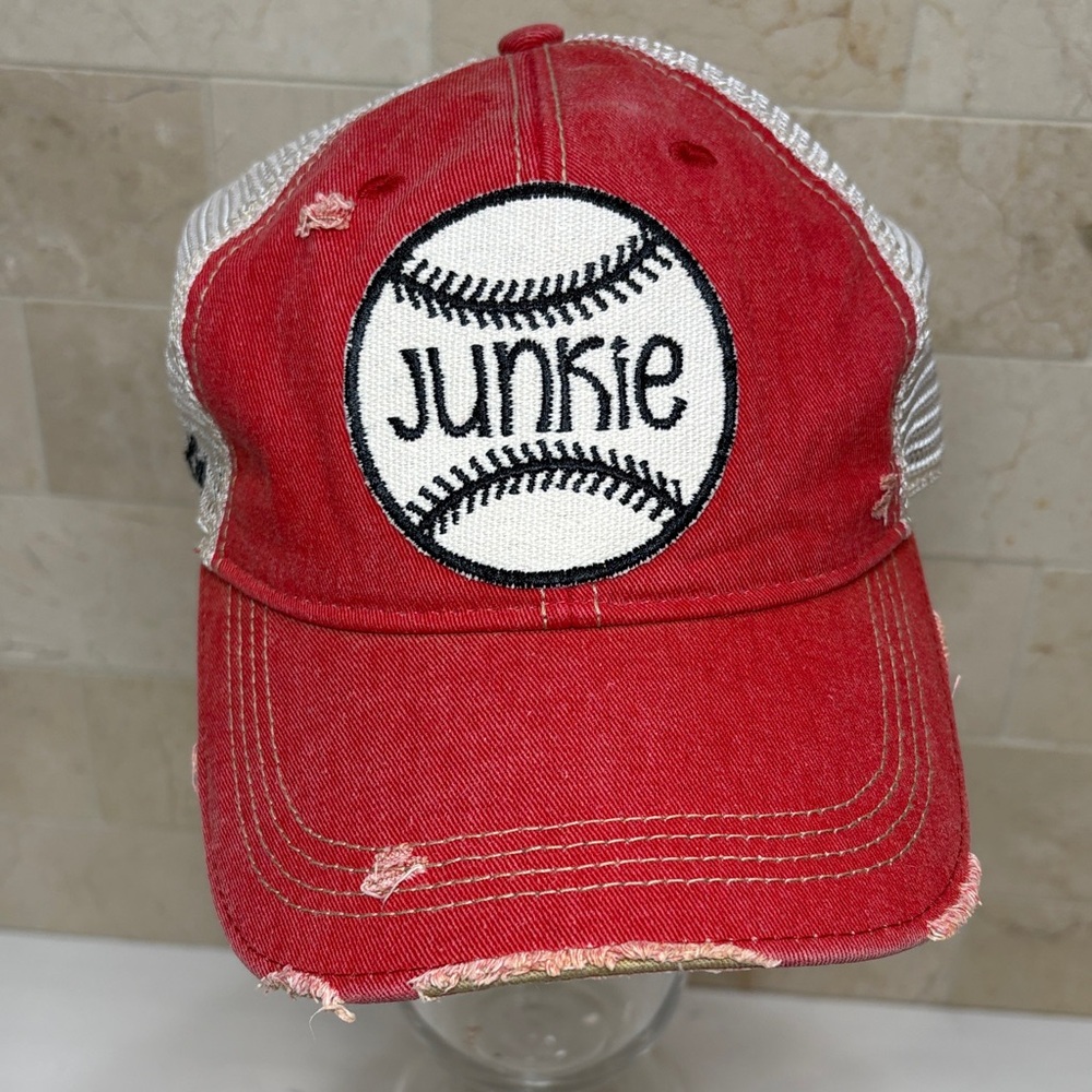 Wild Oates Red Baseball Junkie Cap